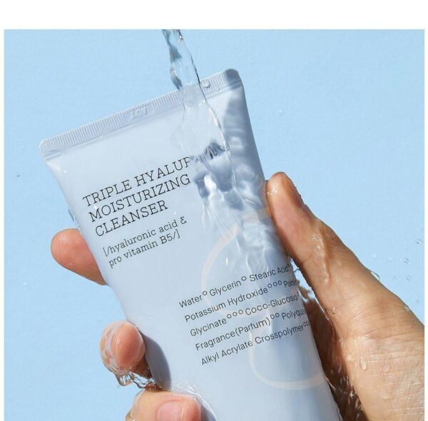 Cosrx Hydrium Triple Hyaluronic Moisuturizing Cleanser - Image 2