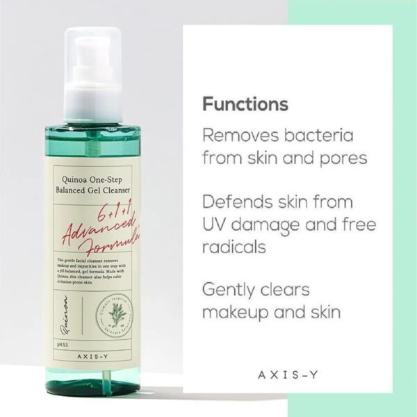 Axis-y Quinoa One Step Balanced Gel Cleanser - Image 6